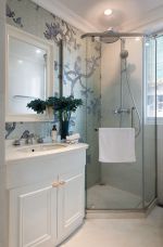100平米现代简约卫生间淋浴房装修效果图