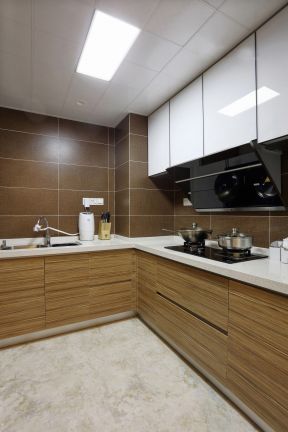100平米现代风格厨房装修效果图