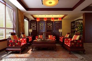 中式家具书房布置