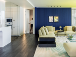 中海国际社区143平三居室现代简约风格装修案例