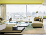 中海国际社区143平三居室现代简约风格装修案例