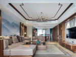 伟峰东域中式风格150平米三室两厅装修案例