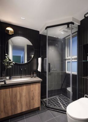 卫生间淋浴房图片 淋浴房装修效果图 淋浴房设计