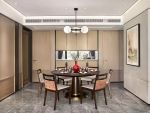红豆清华苑新中式风格130平米三居室装修案例