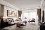 红豆清华苑新中式风格130平米三居室装修案例