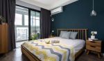 中海阳光玫瑰园北欧风格75平米二居室装修效果图案例