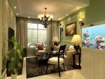 太湖锦园美式风格92平米二居室装修案例
