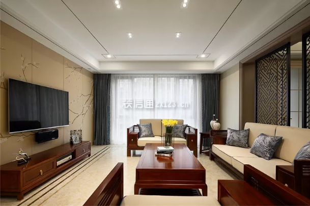 新中式风格客厅设计 新中式风格客厅效果图