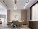 华润中央公园现代风格125平米三居室装修效果图案例