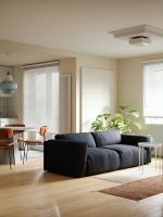 现代简约风格公寓布艺沙发装修效果图
