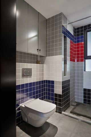 卫生间墙面瓷砖色彩搭配装修效果图片