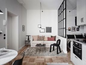 北欧公寓设计 小公寓装修效果图片