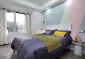 卧室床头效果图 卧室床头设计图片 卧室床头墙装修效果图