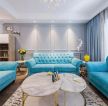 100平米房屋客厅沙发装修装饰效果图