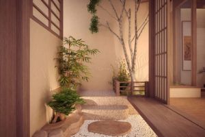 日式别墅花园设计