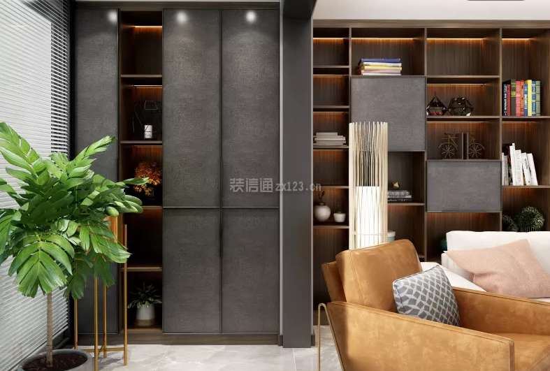 客厅展示柜设计图片 客厅展示柜图片大全