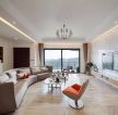 170平现代家庭客厅沙发装修设计图