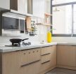 108平现代北欧风格厨房装修效果图片
