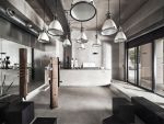 滑板主题概念咖啡店100平米工业风格装修案例