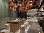 愚公神算餐饮店新中式风格145平米装修效果图案例