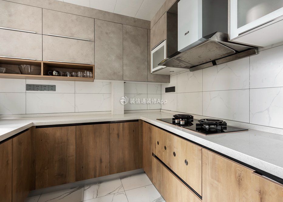 130平米现代风格厨房装修效果图赏析