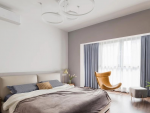 青山翠谷现代风格135平米二二居室装修效果图案例
