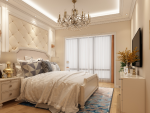 金科·集美嘉悦欧式风格148平米三居室装修效果图案例