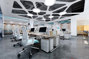 開(kāi)放式辦公室裝修