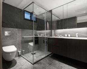 140平方现代卫生间淋浴房装修效果图