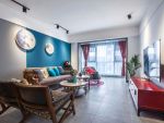名城紫金轩混搭风格118平米三居室装修效果图案例