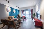 名城紫金轩混搭风格118平米三居室装修效果图案例