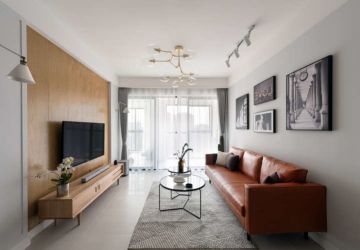 锦绣南山98平米现代温馨二居室装修案例