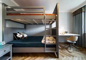 120平米儿童房高低床装修效果图赏析