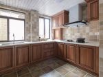 昆明美式风格房子厨房装修图片