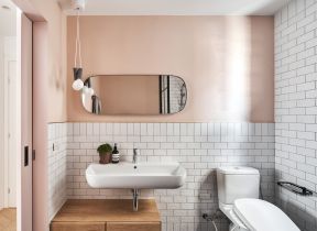 卫生间背景墙效果图 卫生间颜色瓷砖效果图