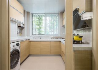 昆明现代简约房屋厨房装修设计图