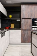 上海别墅厨房橱柜装修设计效果图