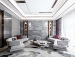 上海高端别墅会客厅装修设计图