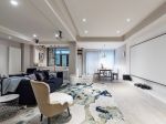 昆明150平米大户型客厅地毯装修装饰效果图