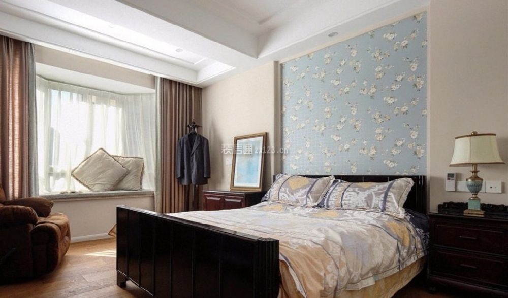 美式卧室装修效果图大全2020图片 美式卧室装修