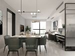 新弘国际公寓现代极简126平米平层装修案例