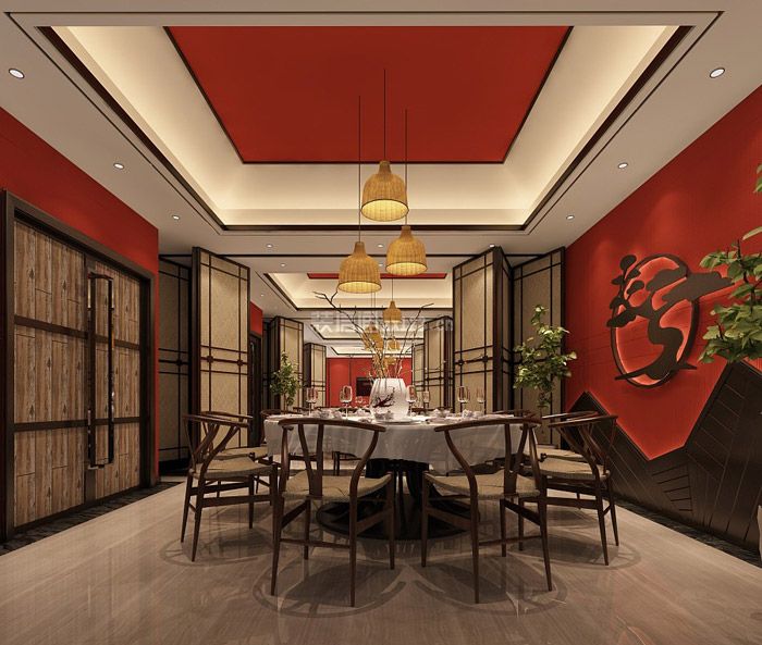 中餐厅的装修 中餐厅空间设计 