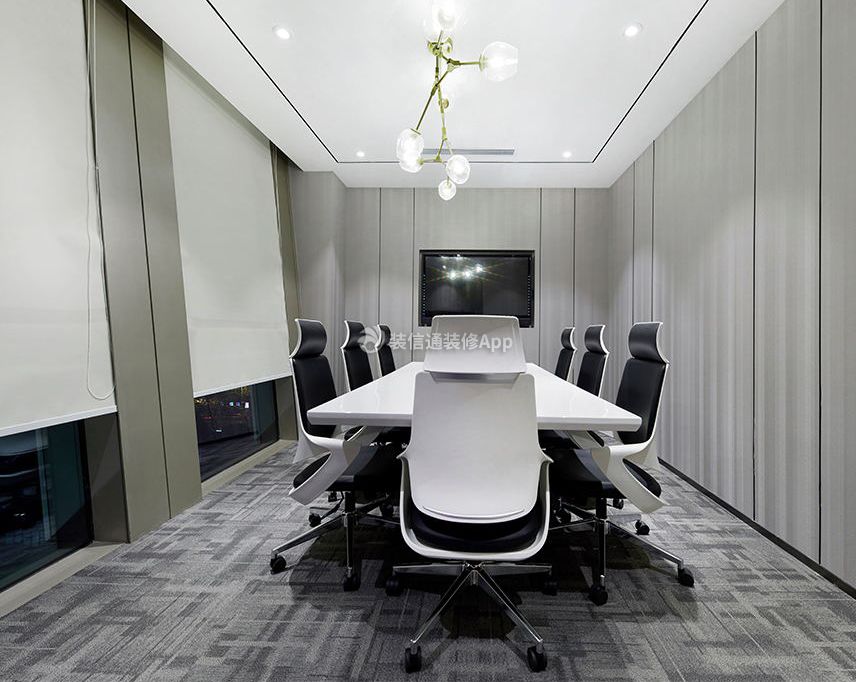 无锡办公室会议室灯具装修设计效果图