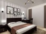 洺悦城124平米美式经典三居室装修案例