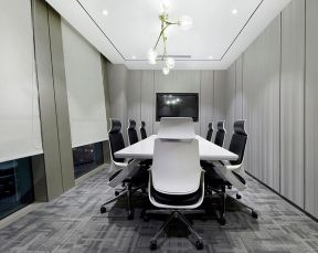 无锡办公室会议室灯具装修设计效果图