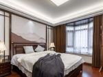鸿通·翡翠城·檀轩新中式风格140平米三居室装修效果图案例