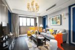 中海国际社区95平二居室北欧风格装修案例