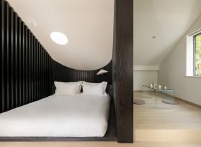 昆明现代风格主题酒店房间装修图片