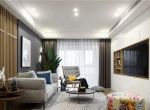 [北京一道伍禾装饰]112㎡三居室现代风格装修，客厅明亮有质感！