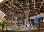 天霸设计的浙江美食广场设计方案可提供美食广场吸引力